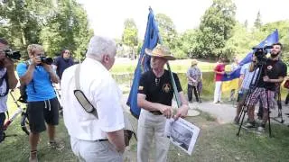 Liberalų sąjūdžio protesto akcija prie Rusijos ambasados Vilniuje