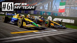 F1 23 - MY TEAM - GP DA HOLANDA 50% - CORRIDA TENSA! DECISÃO NO PHOTO FINISH! - EP 061