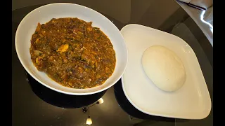 Okro and Ogbono Soup, A Delicious Nigerian Dish !!!!