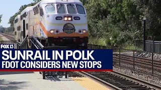 Florida leaders consider new SunRail stops in Polk County