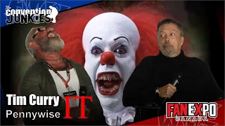 Tim Curry on playing Pennywise in "IT"