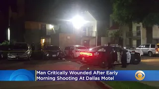 Man Critically Wounded After Early Morning Shooting At Dallas Motel