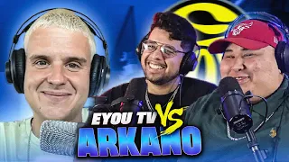 ARKANO vs EYOU TV - Regresar a FMS, Opinión de Lokillo y Franco, Rima escrita a Dtoke, Aczino vs Wos