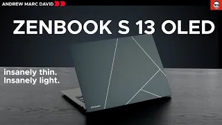 Asus Zenbook S 13 OLED (2023) REVIEW - INSANELY THIN, INSANELY LIGHT.