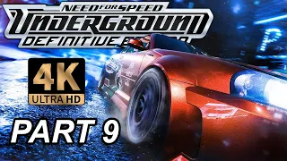 Need for Speed Underground full gameplay part 9 definitive edition (4k 60 fps)