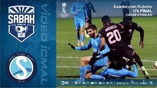 Azərbaycan Kuboku 2022/2023 1/4 final cavab oyunu "Sabah" 0-1 "Səbail"