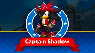 Sonic Dash - SHADOW CAPTAIN New Character Unlocked and All Bosses Unlock GamePlay