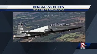 T-38s to fly over Arrowhead before AFC Championship Game between Chiefs, Bengals