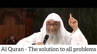 Al Quran - The solution to all problems | Sheikh in Indonesia 🇮🇩 - assim al hakeem