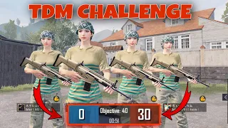 😱NEW BEST NOOP TDM 0:30 SOLO VS SQUAD CHALLENGE | CBROWN PUBG MOBILE