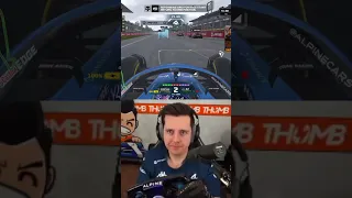 How to do the formation lap in F1..