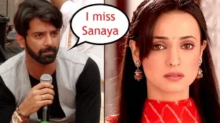 Barun Sobti MISSES Sanaya Irani while shooting for Iss Pyaar Ko Kya Naam Doon 3