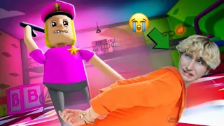 LA POLIZIA PAUROSA DI ROBLOX HA ARRESTATO VINCI…😢😱 *è in prigione*