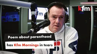 Poem about parenthood leaves presenters in tears