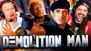 DEMOLITION MAN (1993) MOVIE REACTION!! FIRST TIME WATCHING! Full Movie Review | Sylvester Stallone