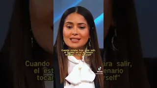 ANECDOTA Salma Hayek cuenta como conoció a Eminem en los #oscars 😂