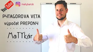 PYTAGOROVA VETA - výpočet PREPONY