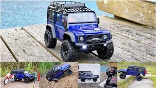 Unboxing and First Look 1/18 Scale Mini RC Crawler Traxxas TRX4M Defender | Epic Off-Road Adventure