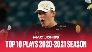 Mac Jones Top 10 Plays From Final Season At Alabama