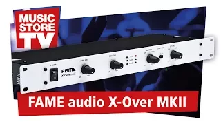 FAME audio X Over MKII 19" Frequenzweiche (deutsch)
