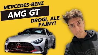 Mercedes-Benz AMG GT! Waga ciężka, ale za to BARDZO, BARDZO szybka!