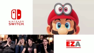 Super Mario Odyssey Reveal - Easy Allies Reactions