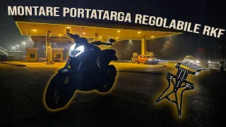 PORTATARGA REGOLABILE KEEWAY RKF 125