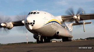 Antonov AN-22A UR-09307 Antonov Airlines (OST/EBOS) Ostend Airport 13july2020