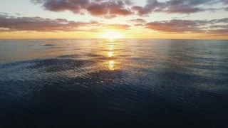 [10 Hours] Flying Into the Pacific Sunset - Video & Audio [1080HD] SlowTV