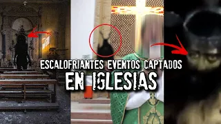 El escalofriante video grabado en una iglesia