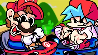 Friday Night Funkin - VS Super Mario Kart Week [FNF Mod/Hard]