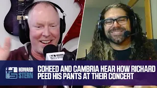 Coheed and Cambria Learn Richard Christy Peed His Pants at Their Concert