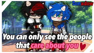 You can only see the person who loves you // Gacha Club meme // Sonic The Hedgehog // Sonadow