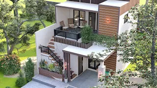 3 BEDROOM | It's Super Dooper Beautiful & Look Like A Luxury Modern House - House 6,5x7 Meter