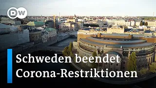 COVID-19: Schweden hebt Einschränkungen auf | DW Nachrichten