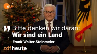 Weihnachtsansprache von Bundespräsident Steinmeier