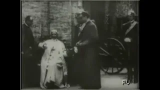 Voce di Papa Leone XIII Voice Pope Leo XIII Benedizione e Ave Maria registrazione fonografo del 1903