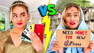 Rich Student vs Poor Student - Part 2 | Nicky helps Chloe to make money