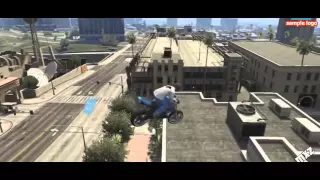 Сумашедшие трюки в GTA 5 (Мой ник TAZ) [funny tricks] GTA V - Stunt Montage