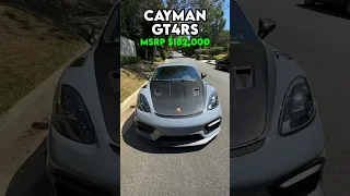 Inside The Cayman GT4RS!