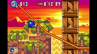 Sonic Advance 3 - Sunset Hill 1: 28"00 (Sonic + Cream) (Speed Run)