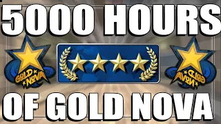 What 5000 Hours of CSGO Gold Nova Looks Like