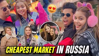 Cheapest Shopping Market in Russia 🇷🇺😍 | 1st Day in RUSSIA