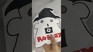 Roblox x Halloween blind bag asmr 🎃 #asmrunboxing #asmr #blindbag #papercraft #diy #roblox #haloween