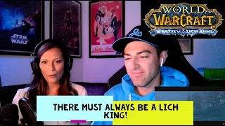 World of Warcraft - Wrath of the Lich King REACTION.  Episode 20. Deesi + Dawncakes Reacts