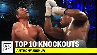 The Top 10 KO's of Anthony Joshua's Career