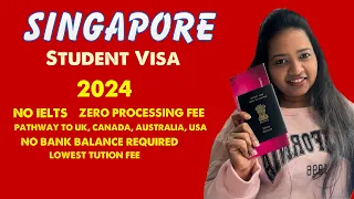 Study in Singapore| No IELTS | No bank balance | Malayalam | 2024