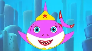 Baby Shark Super Heroes (lego superheroes) Song + Babyshark doo doo songs by Fun For Kids TV