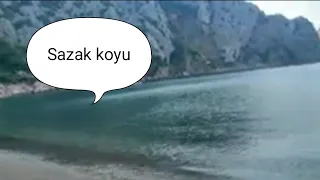 Sazak Koyu Kumluca Antalya Adrasan Ücretsiz Kamp Böyle Güzel Bir Koy Yok💯Sazak Cove💯