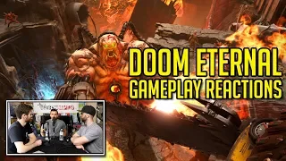 DOOM ETERNAL Gameplay Reveal Reactions - QuakeCon 2018